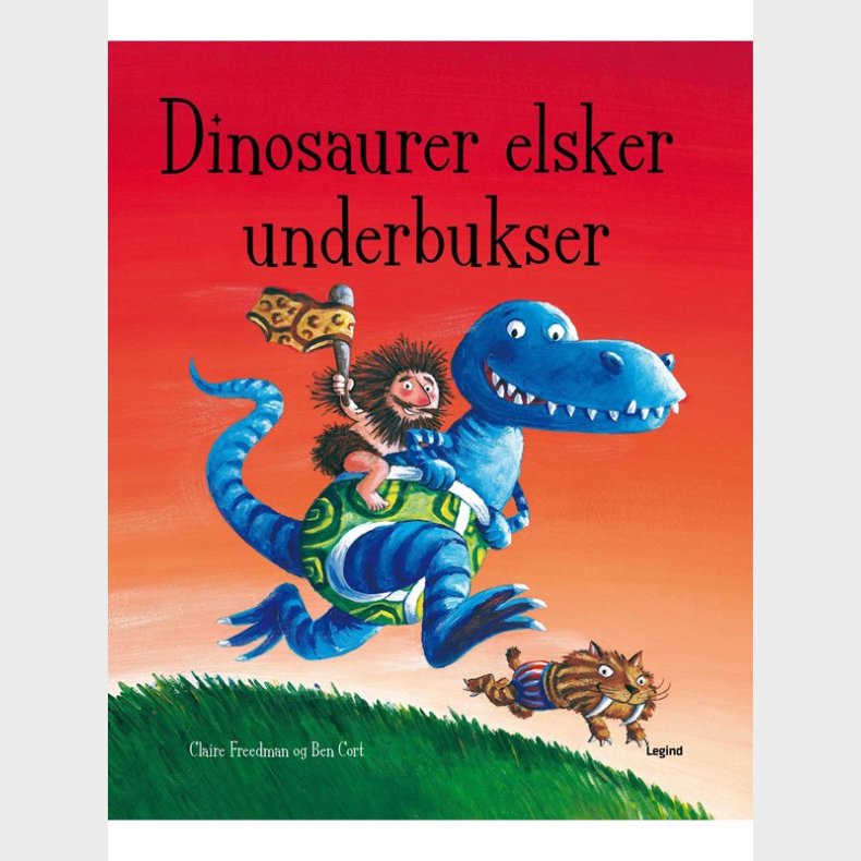 Dinosaurer elsker underbukser - Brnebog - hardcover