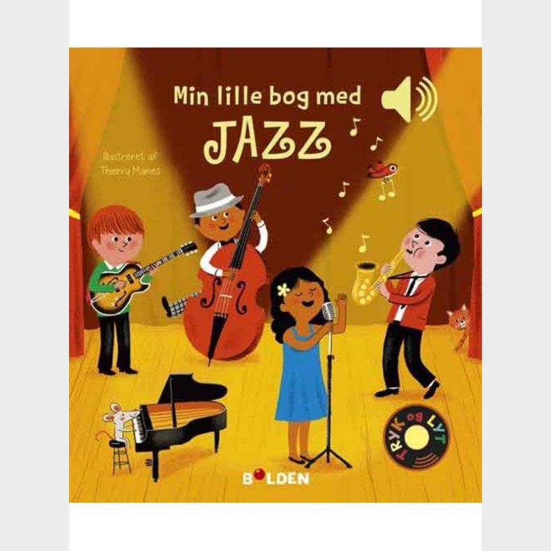 Min lille bog med jazz - Brnebog - Board books