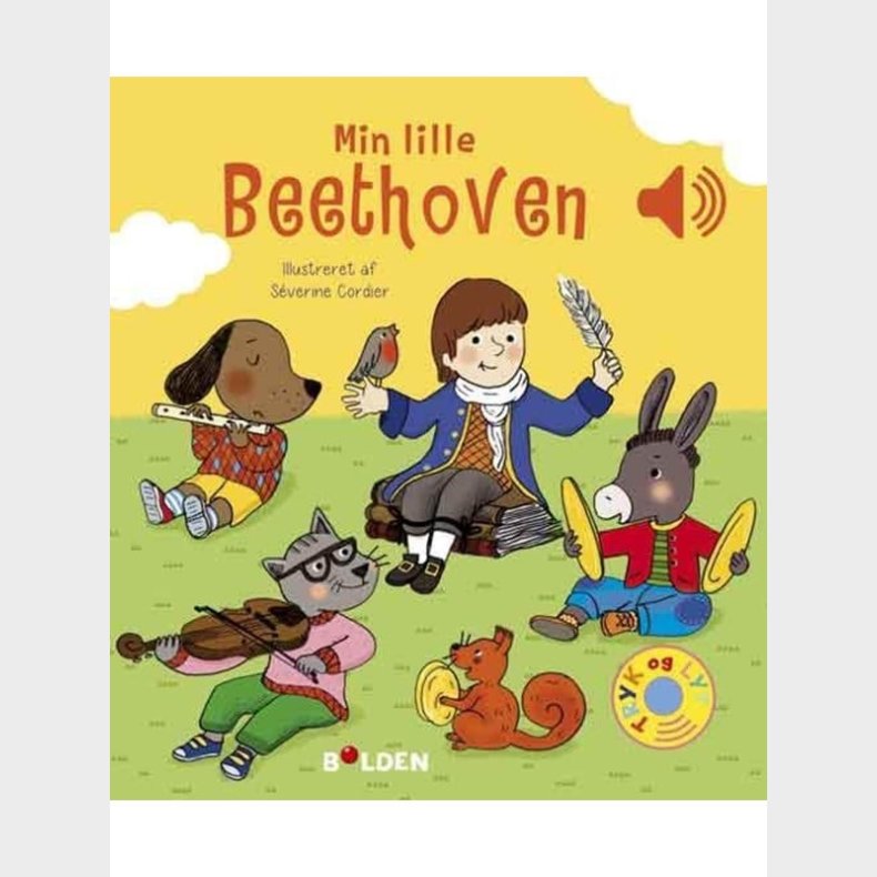 Min lille bog om Beethoven - Brnebog - Board books