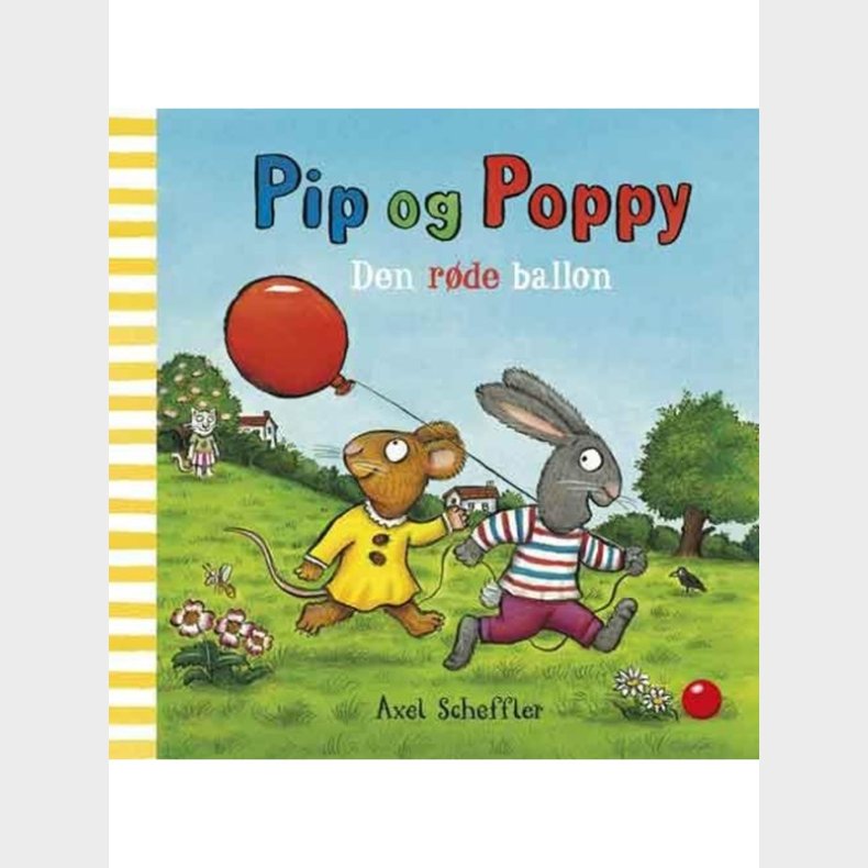 Pip og Poppy: Den rde ballon - Brnebog - hardcover