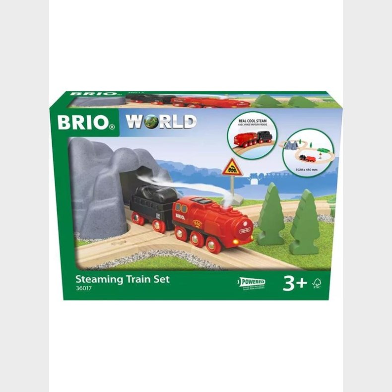 Brio Steaming Train Set