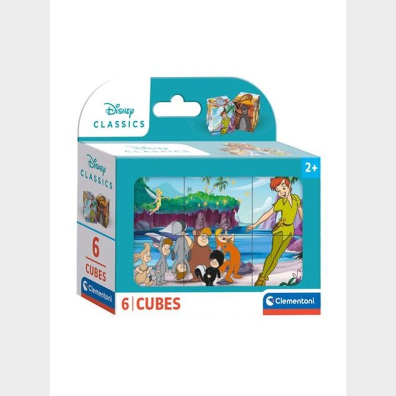 Clementoni Block Puslespil Disney Classic 6 pcs. Blok