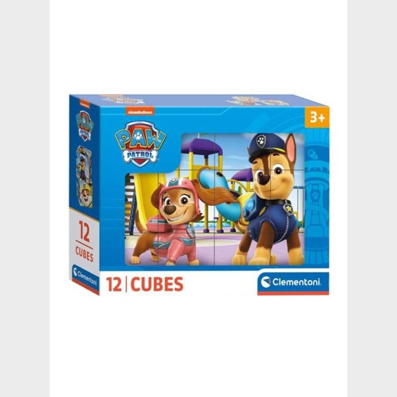 Clementoni Block Puslespil PAW Patrol 12 pcs. Blok