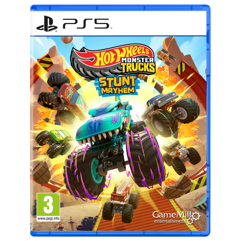 Hot Wheels Monster Trucks: Stunt Mayhem - Sony PlayStation 5 - Racing