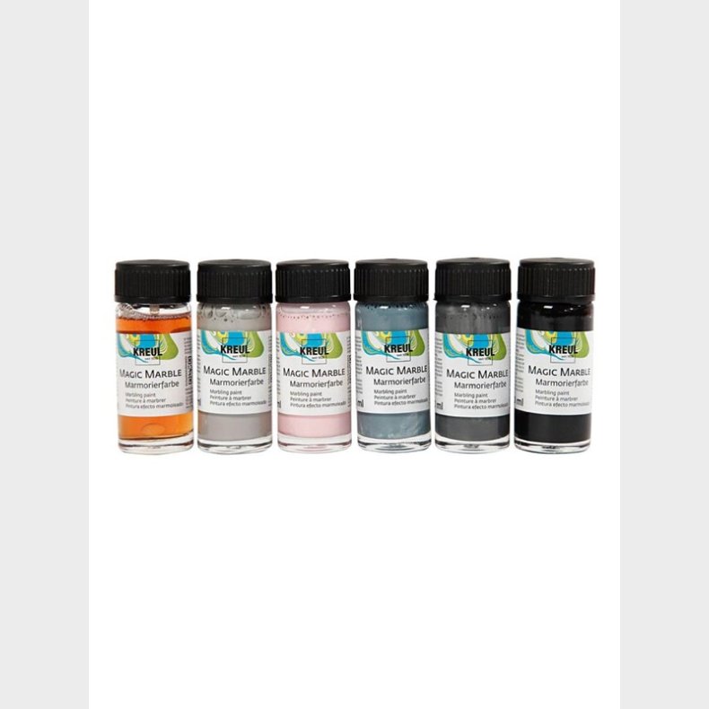 Creativ Company Magic Marble Paint Pastel Colors 6x20ml