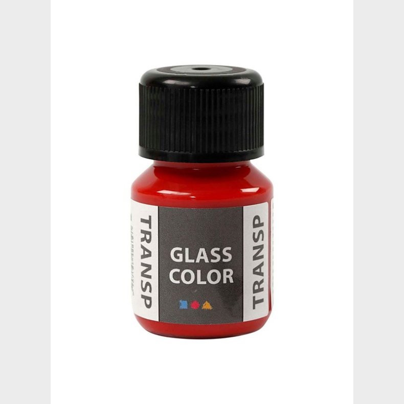 Creativ Company Glass Color Transparent Paint - Red 30ml