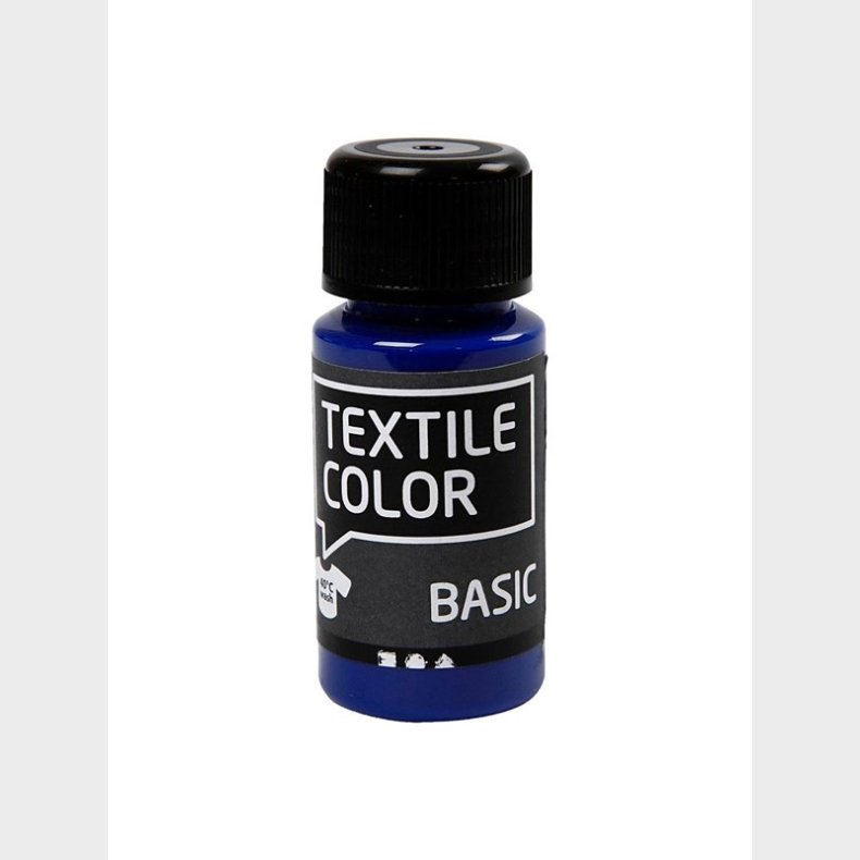 Creativ Company Textile Color Semi-opaque Textile Paint - Primary Blue 50ml