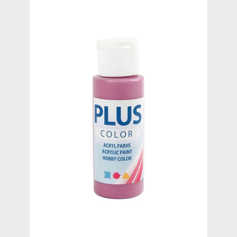 Creativ Company Plus Color Acrylic Paint Red Plum 60ml