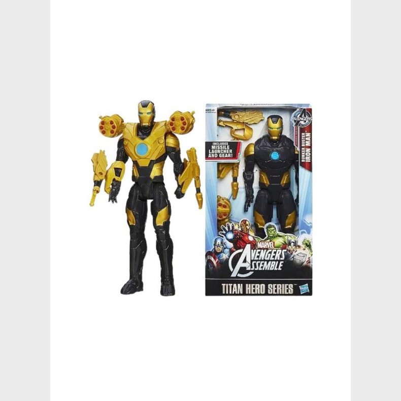 Hasbro Marvel - Titan Hero Series - Iron Man Gold weapons version