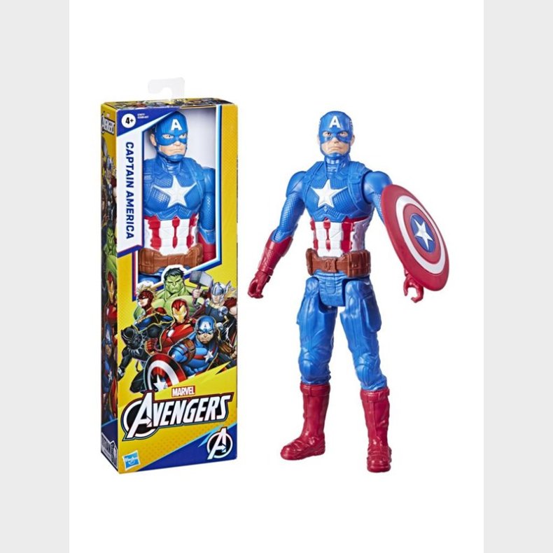 Hasbro Marvel Avengers Titan Hero Series Captain America Action Figur