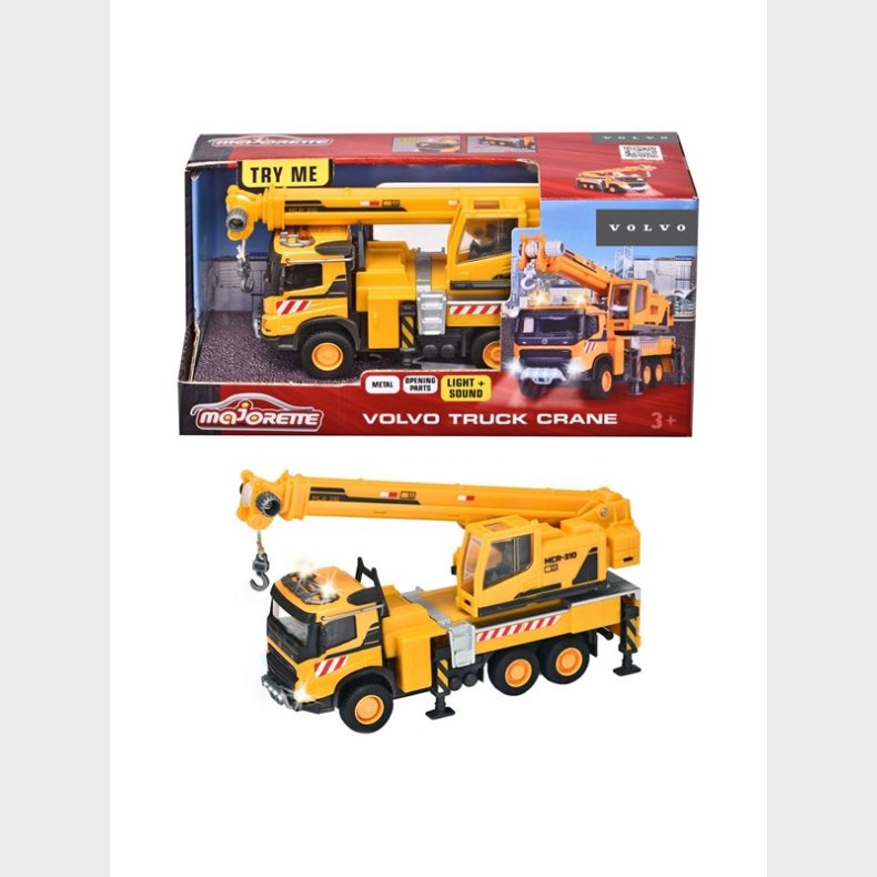 Majorette Volvo Truck Crane 22 cm