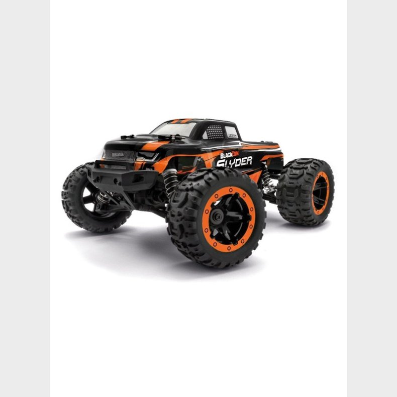 BLACKZON Slyder MT 1/16 4WD Electric Monster Truck - Orange