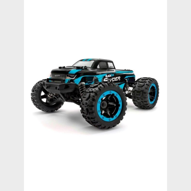 BLACKZON Slyder MT 1/16 4WD Electric Monster Truck - Blue