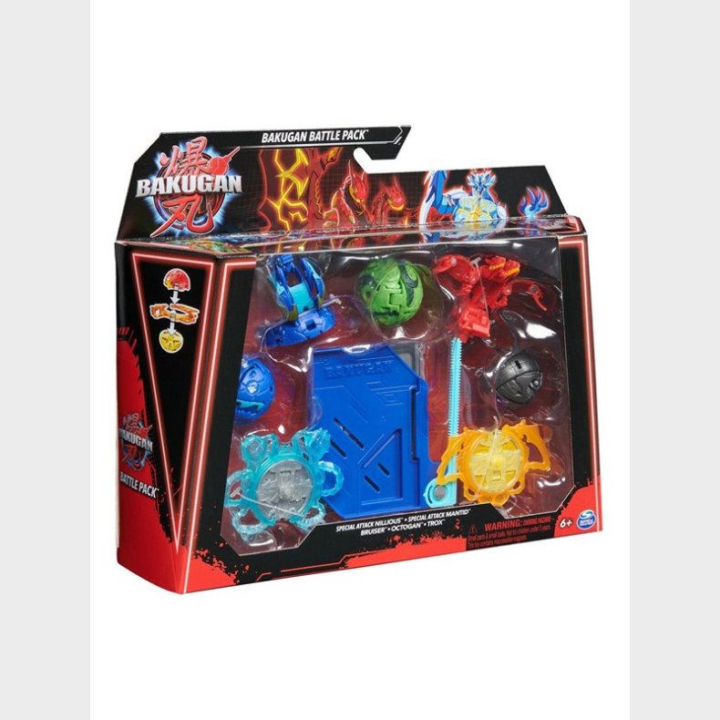 Bakugan Battle Pack Special Attack Nillious &amp; Special Attack Mantid