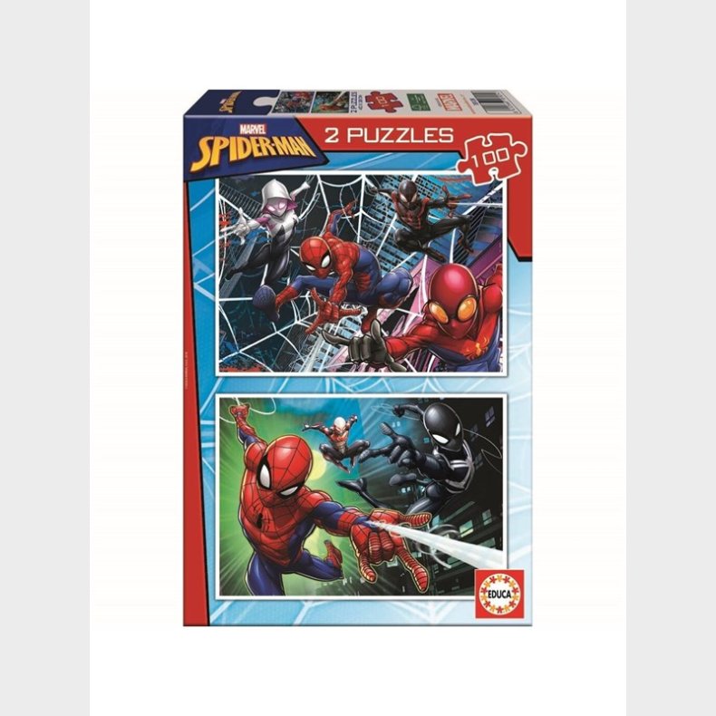 Educa 2x100 Spider-Man Floor