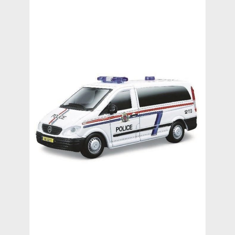 Bburago Mercedes-Benz Vito Police Van 1:50