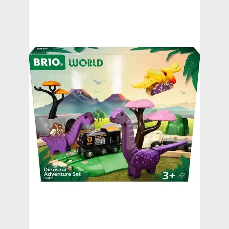 Brio 36094 Dinosaur Adventure Set