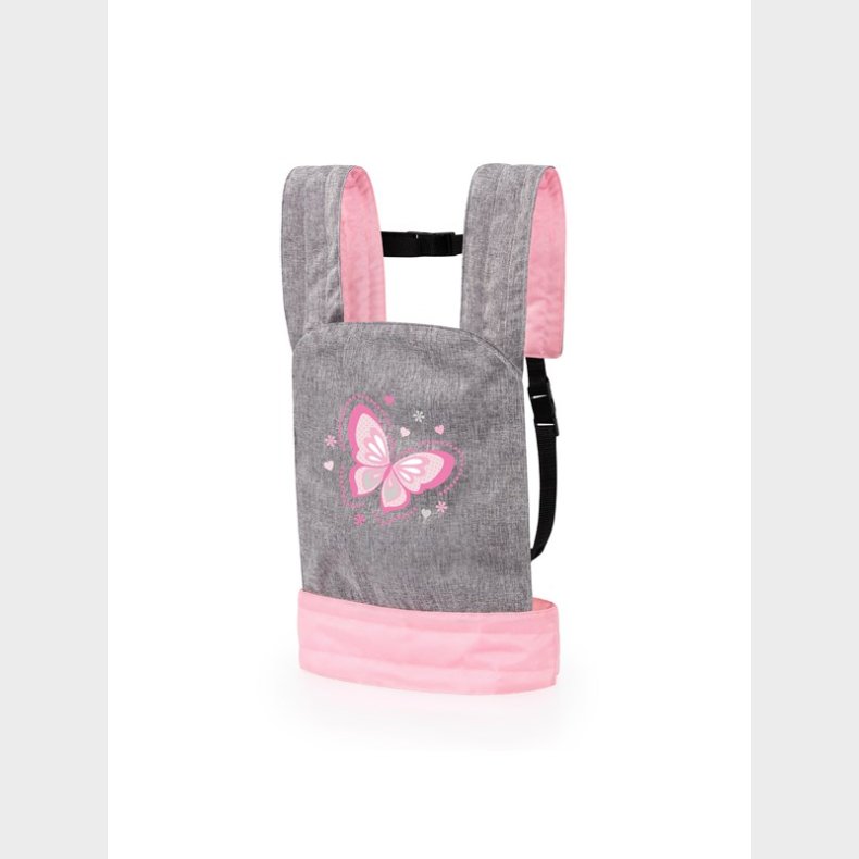 Bayer Doll Carrier - Grey/Pink (62233AA)