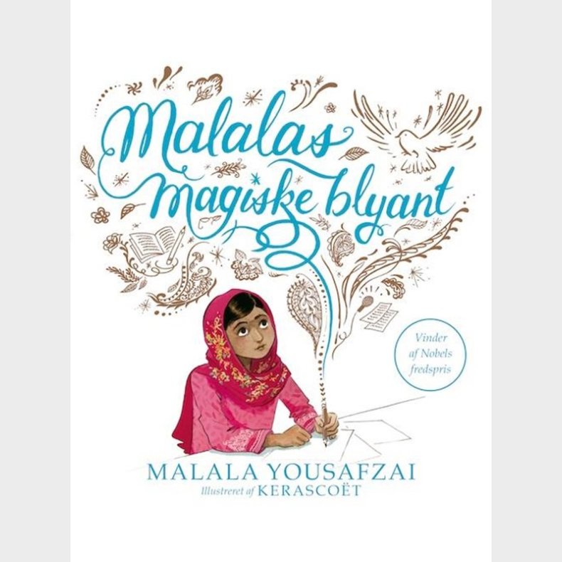 Malalas magiske blyant - Brnebog - hardback