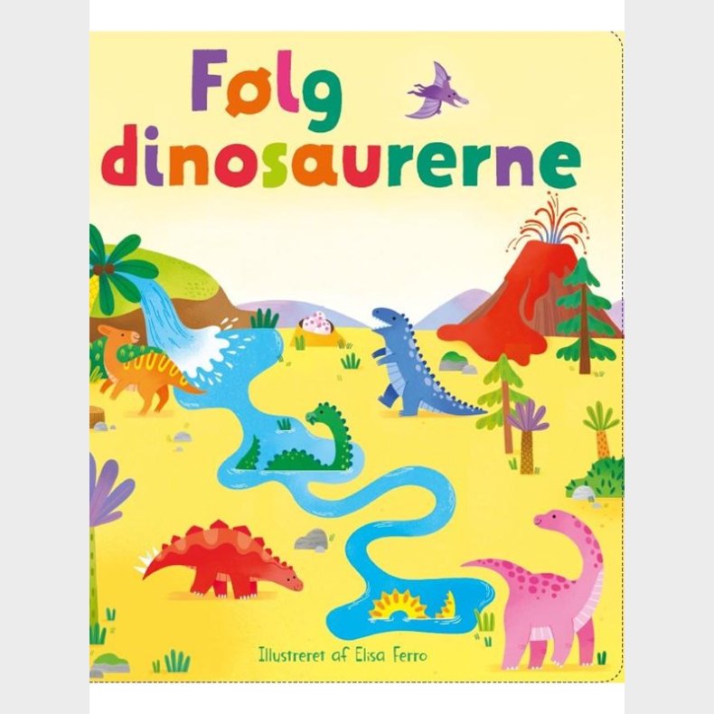 Flg dinosaurerne - Brnebog - Board books