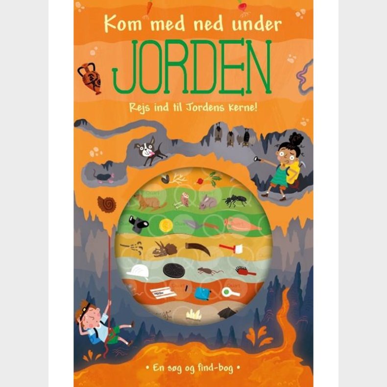 Kom med ned under Jorden - Brnebog - Board books