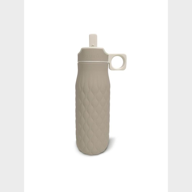 Nuuroo Nima silikone drikkedunk 400 ml - Cobblestone