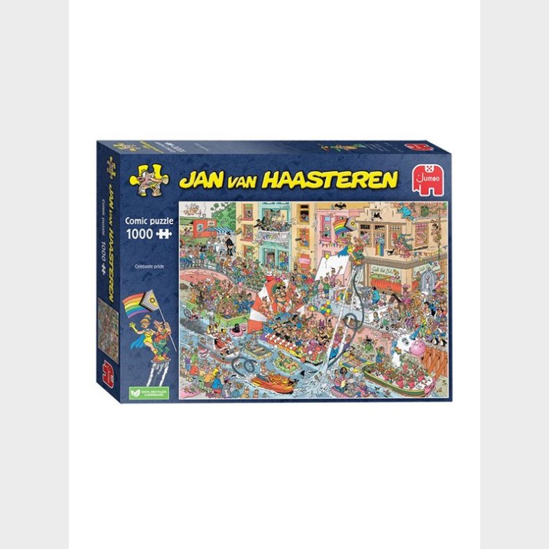 Jan van Haasteren Jigsaw Puslespil Celebrate Pride! 1000st. gulv