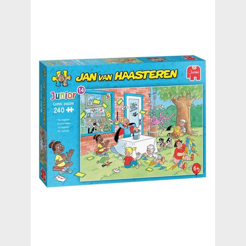 Jan van Haasteren Jigsaw Puslespil Junior The Magician 240 pcs. gulv