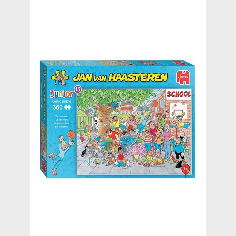 Jan van Haasteren Jigsaw Puslespil Junior Class photo 360 pcs. gulv