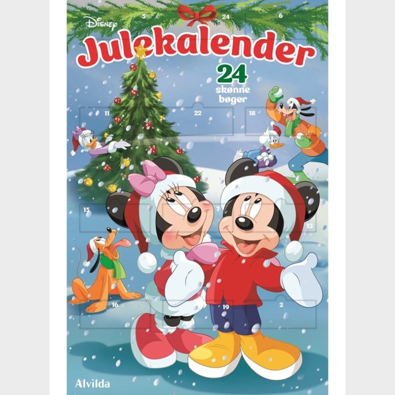 Disney - Julekalender 2024, Forlaget Alvilda