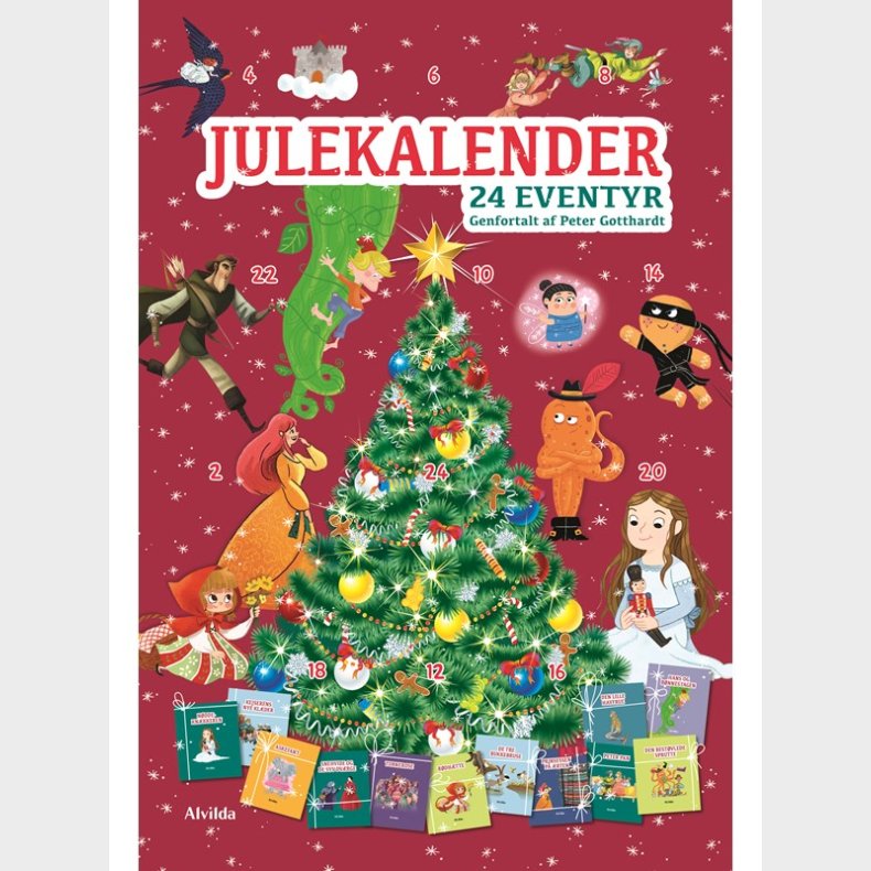 Julekalender - 24 fantastiske eventyr, Forlaget Alvilda 