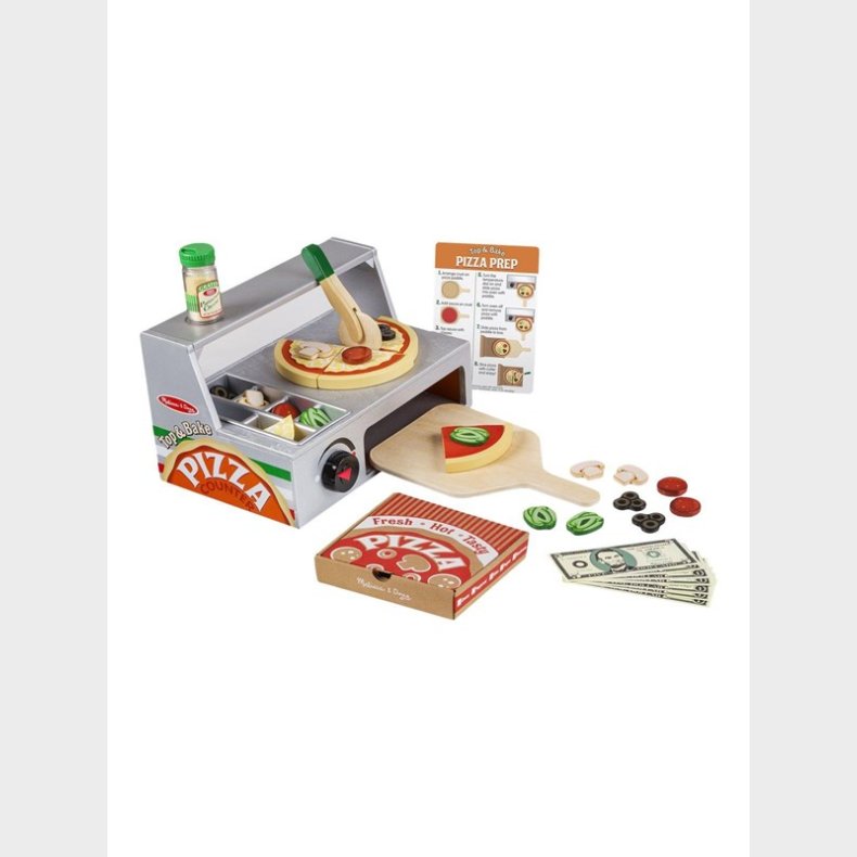 Melissa &amp; Doug Top &amp; Bake Pizza Counter