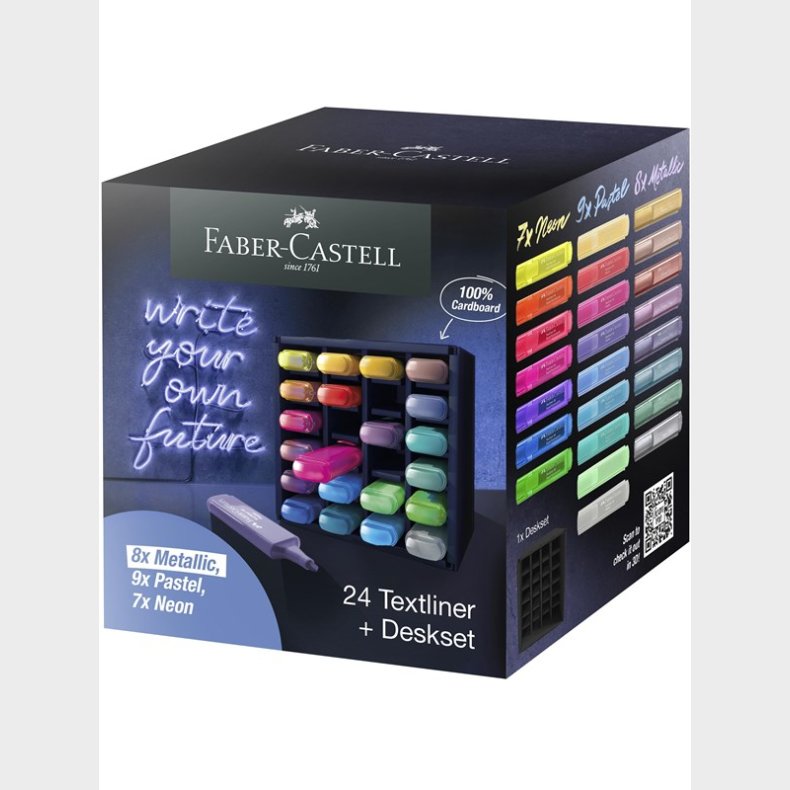 Faber Castell Highlighter TL 46 Deskset (24 pcs)