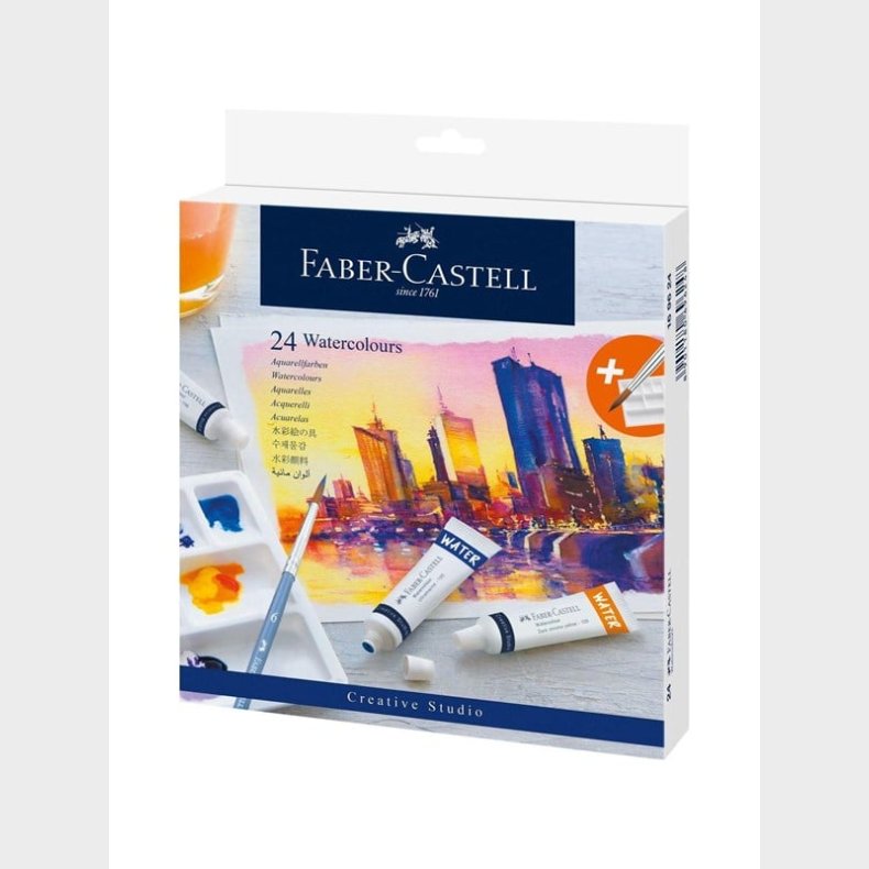 Faber Castell Watercolours 9 ml (24 pcs)