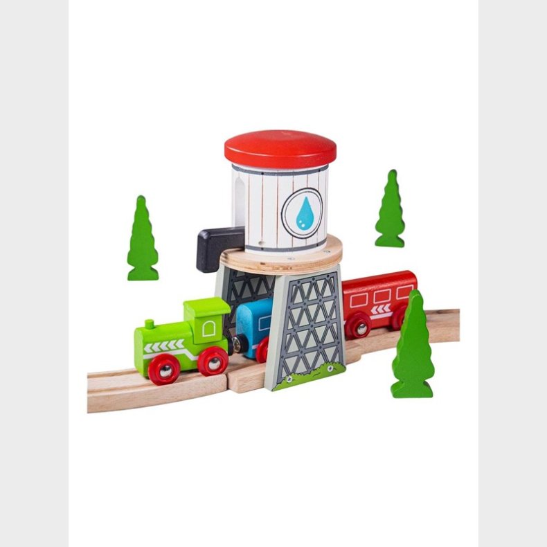 Bigjigs Wooden Rails Water Tower