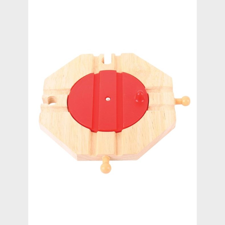 Bigjigs Wooden Rails - 4-direction Turntable