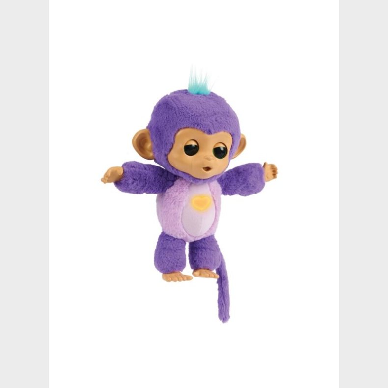 Fingerlings Care n Cuddles Monkey Purple