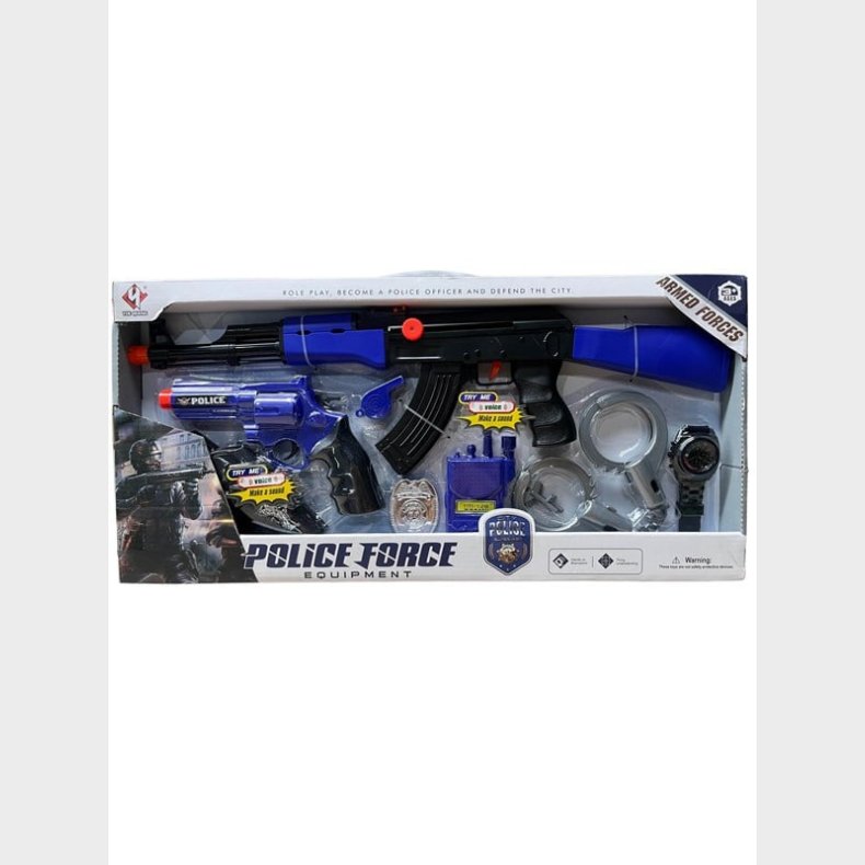 GA Toys Politilegetj 8 dele