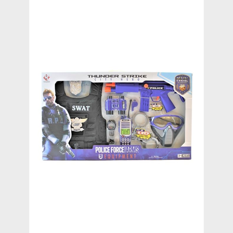 GA Toys Politilegetj SWAT 9 dele