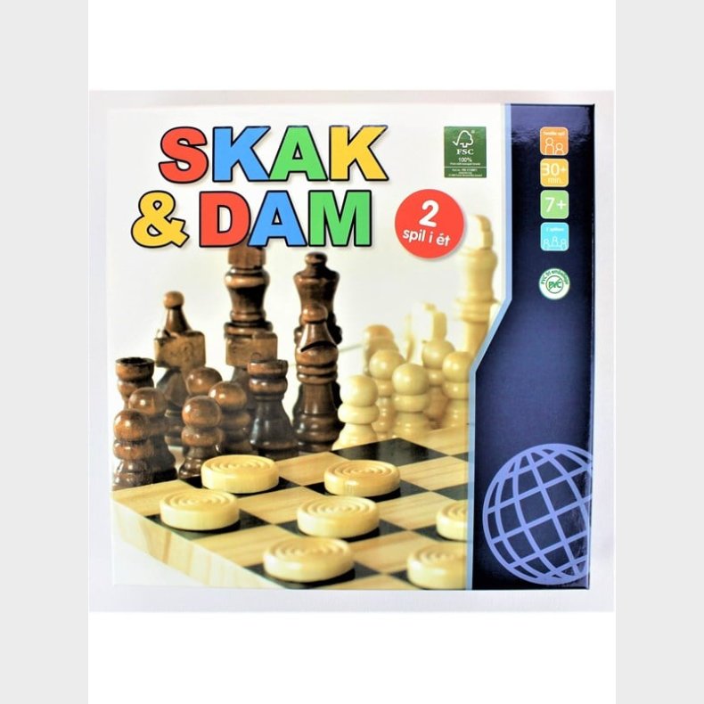 GA Toys Skak &amp; dam