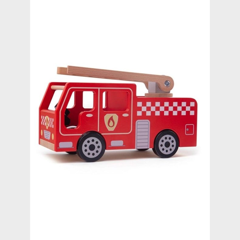 Bigjigs Wooden Fire Truck