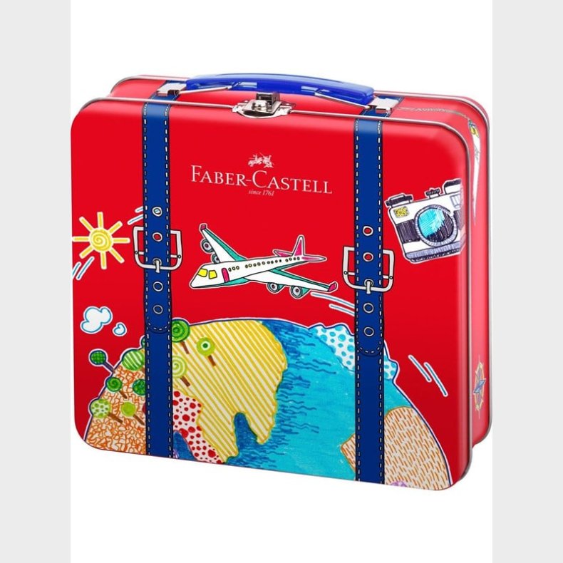 Faber Castell Connector felt tip pen suitcase