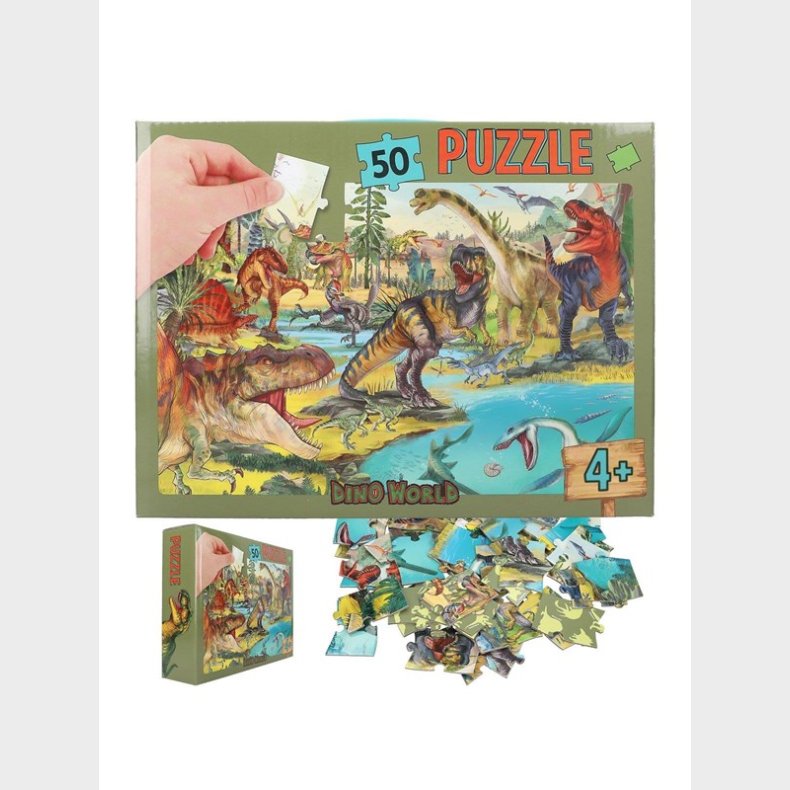 Depesche Dino World Puslespil 50 pcs