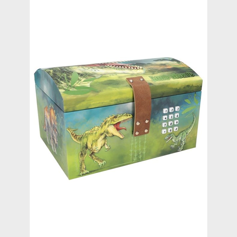 Depesche Dino World Treasure Chest With Code Sound And Light