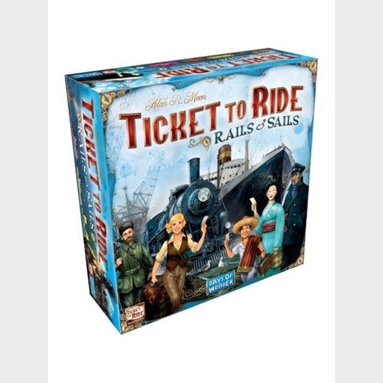 Days of Wonder Ticket to Ride Rails &amp; Sails (ENG)