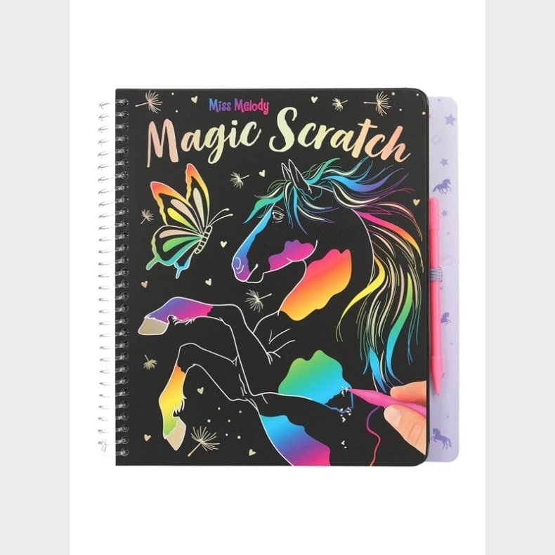 Miss Melody Magic Scratch Book