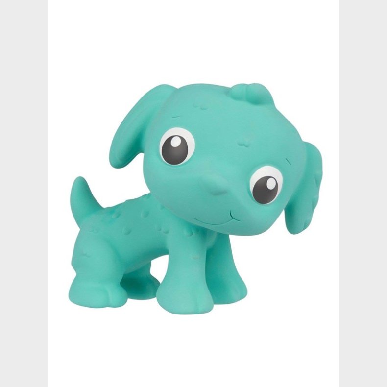 Playgro Eco Play Natural Rubber Pooky Puppy - Turquoise