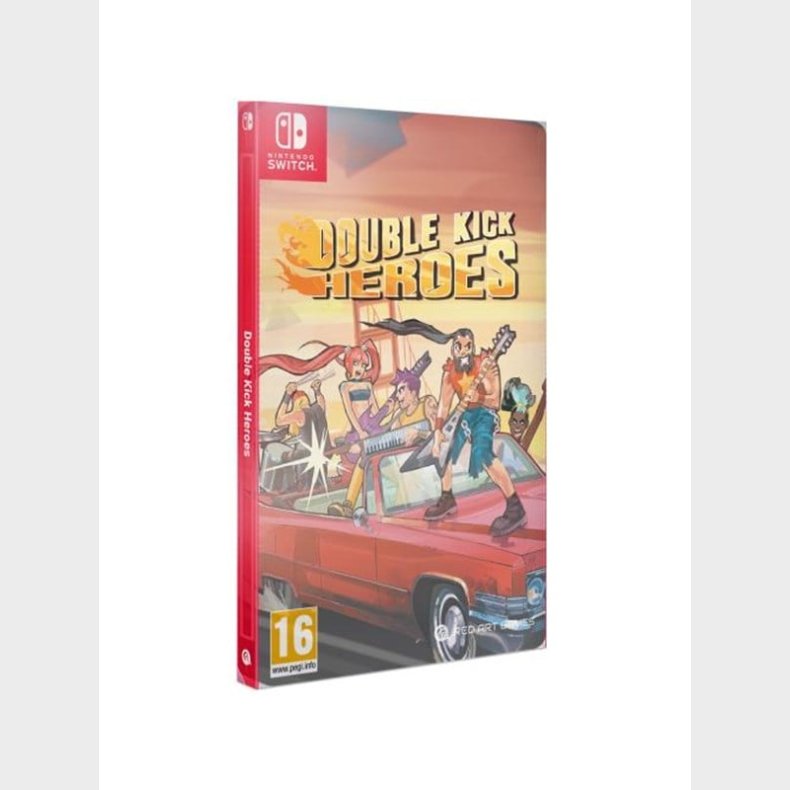 Double Kick Heroes (Steelbook Edition) - Nintendo Switch - Shoot &apos;em up