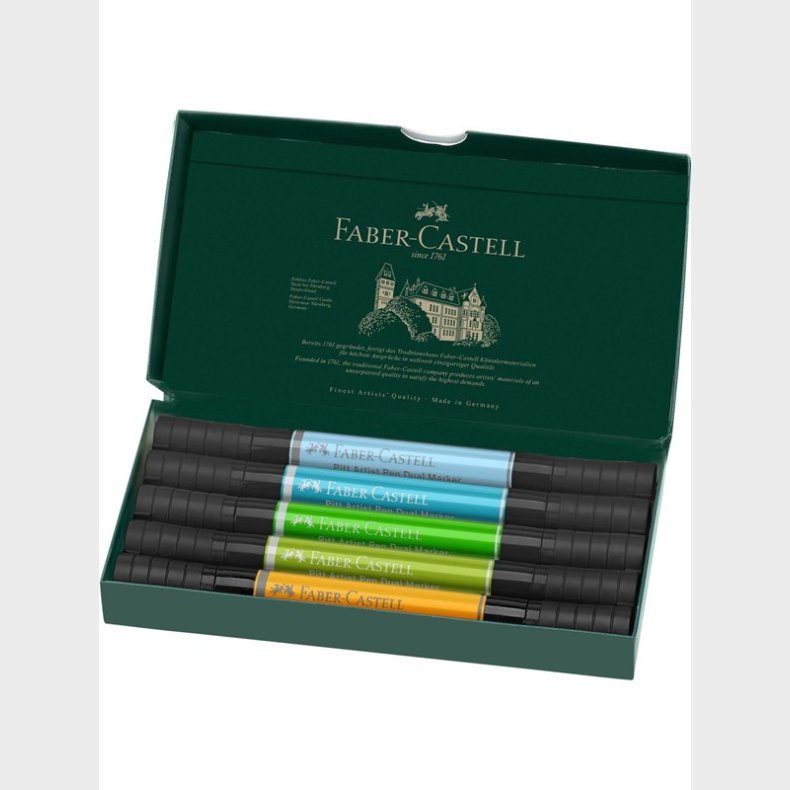 Faber Castell Pitt Artist Pen Dual Marker - Animal (5 pcs)