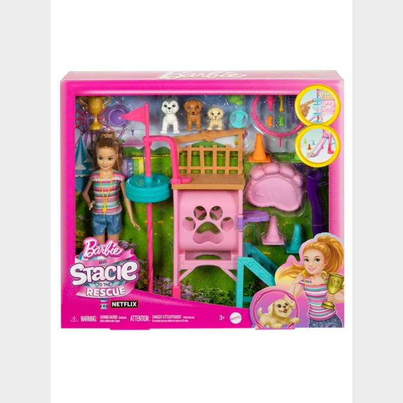 Barbie and Stacie to the Rescue Doll and Playset